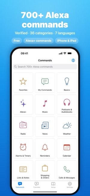 Voice Commands for Alexa Echo screenshot