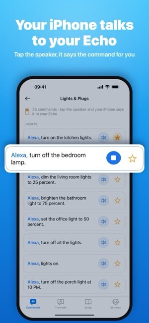 Voice Commands for Alexa Echo screenshot