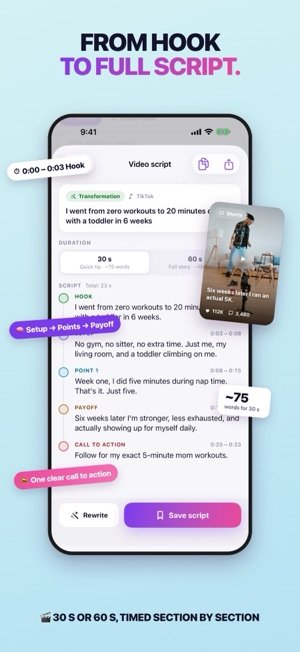 HookLab AI screenshot