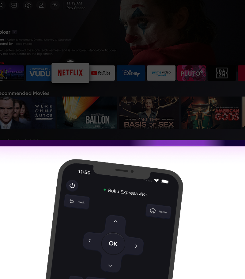 Roku remote